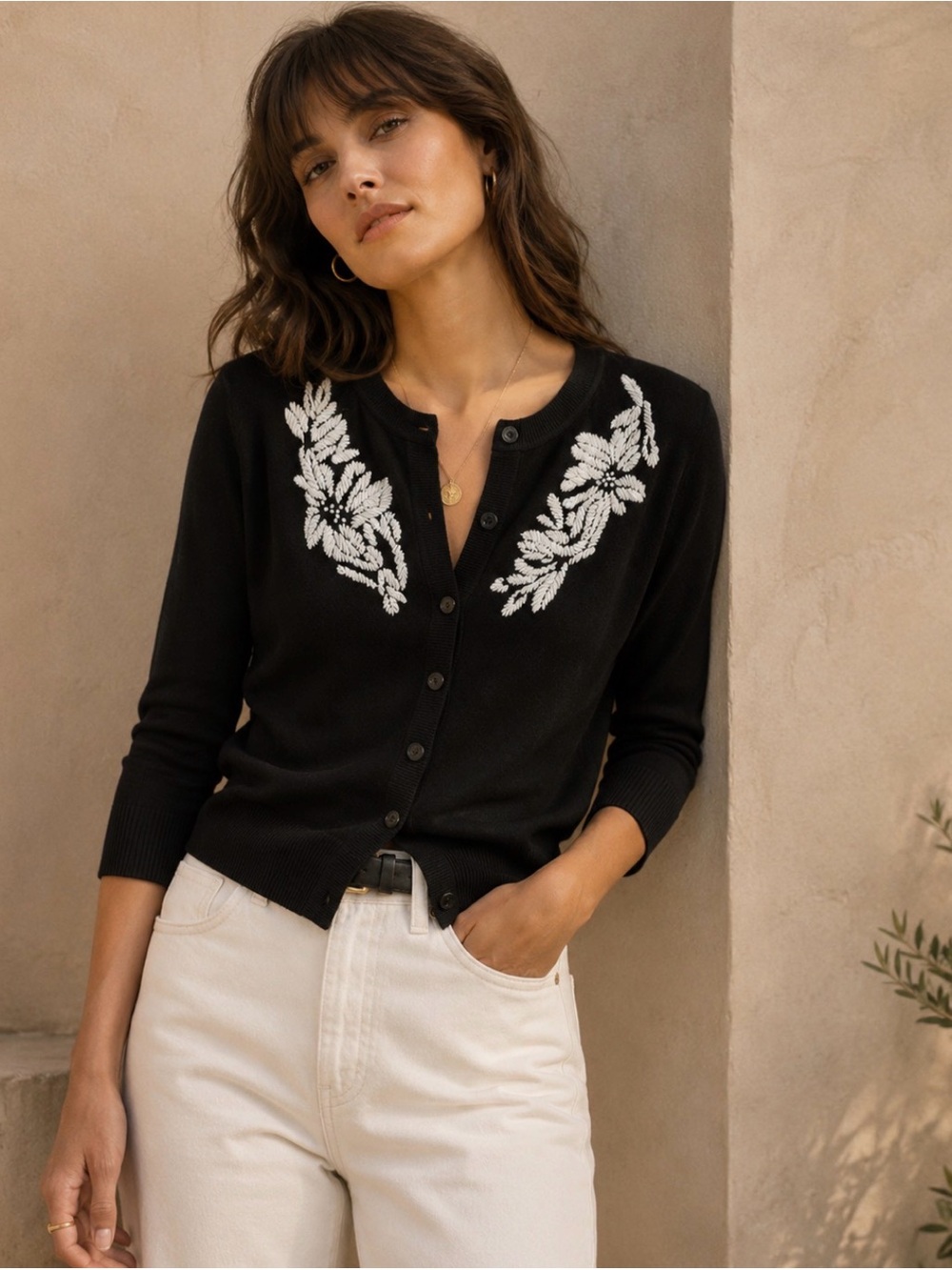 Beautiful embroidered cardigan